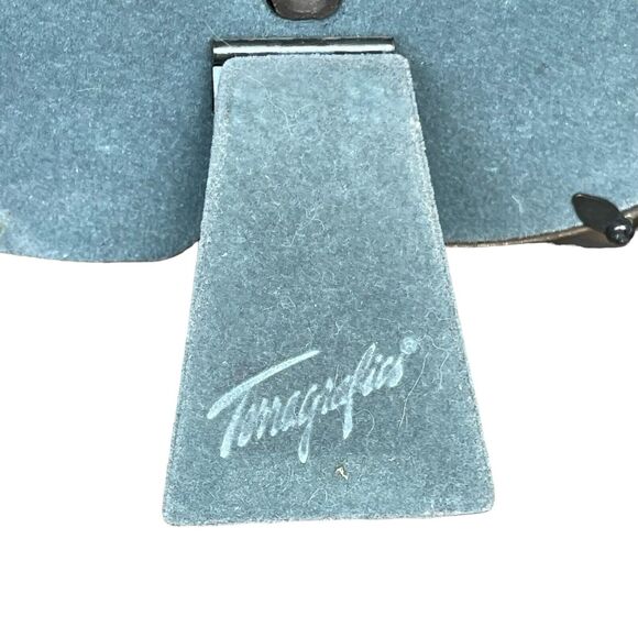 Vintage Terragrafics Double Heart Picture Frame Metal Wedding Mother's Day Gift - Picture 4 of 6